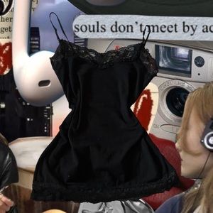 sold Pretty black lace tank | bozzolo